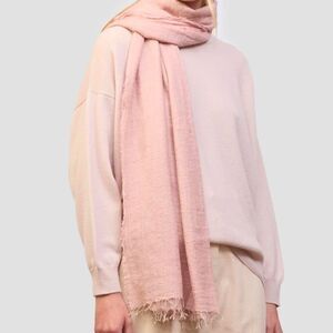BEGG Staffa Solid Cashmere Silk Scarf